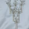 Floral Crystal Hair Pins – Set of 6 | www.radiantjewels.store