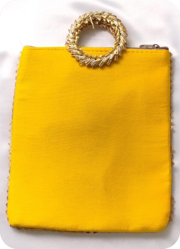 Ethnic Silk Embroidered Handbag | www.radiantjewels.store