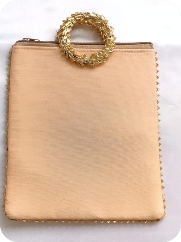 Ethnic Silk Embroidered Handbag | www.radiantjewels.store