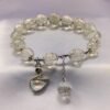 Crystal Bracelet with Swan Charm | www.radiantjewels.store