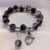 Crystal Bracelet with Swan Charm | www.radiantjewels.store