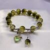 Crystal Bracelet with Swan Charm | www.radiantjewels.store