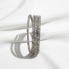 Pink Stone & CZ Silver Bangles RJS 1 | Radiant Jewels Store