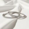 Silver Crystal AD Bangles | Radiant Jewels Store