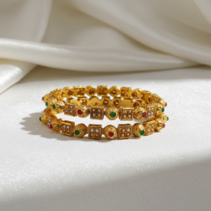Traditional-Gold-Plated-Bangles | Radiant Jewels Store
