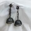 Black oxidised earrings | Radiant Jewels Store