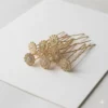 CZ Flower Hair Pins | Radiant Jewels Store