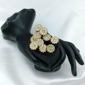 CZ Flower Hair Pins | www.radiantjewels.store
