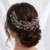 Crystal white and Pink Tiara RJS | Radiant Jewels Store