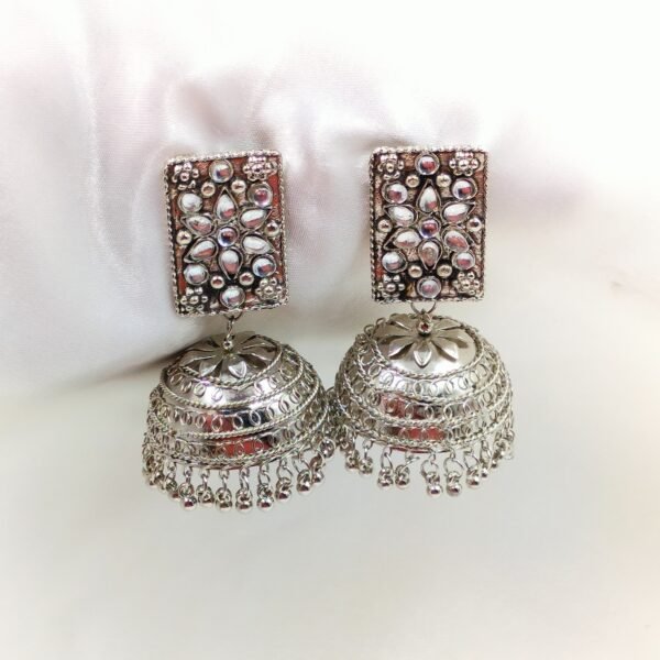 Jhumka Oxidised Earring | Radiant Jewels Store