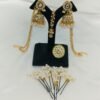 Kundan Earrings and Maang Tikka Set | www.radiantjewels.store