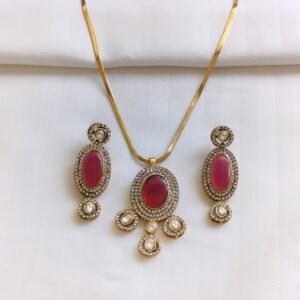 Kundan Pendant Set | Radiant Jewels store