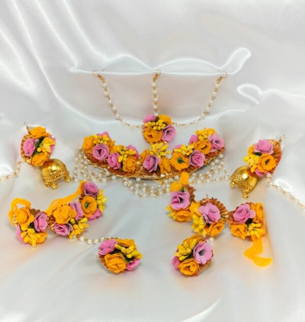 Haldi Jewellery for bride rjs | Radiant jewels Store