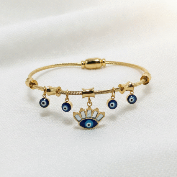 Anti-Tarnish-Evil-Eye-Bracelet | Radiant Jewels Store