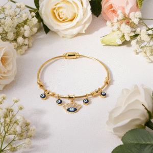 Anti Tarnish Evil Eye Bracelet RJS | Radiant Jewels Store