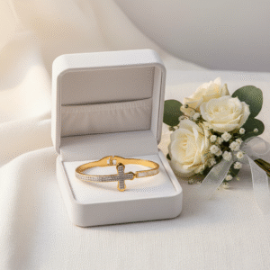 Cross Bracelet RJS| Radiant Jewels Store