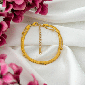 Double Chain Bracelet| Radiant jewels Store