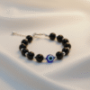 Evil Eye Bracelet with Black Beads| Radiant Jewels Store