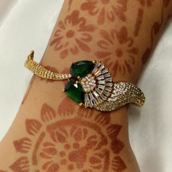 Green Stone Bracelet RJS | Radiant Jewels Store