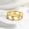 Square Link Charm Bracelet | Radiant Jewels Store