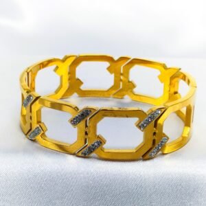 Square Link Charm Bracelet | Radiant Jewels Store