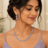 AD Necklace Set rjs | Radiant Jewels Store