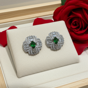 CZ Stud Earrings | Radiant Jewels Store