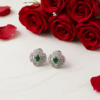 CZ Stud Earrings RJS |Radiant Jewels Store