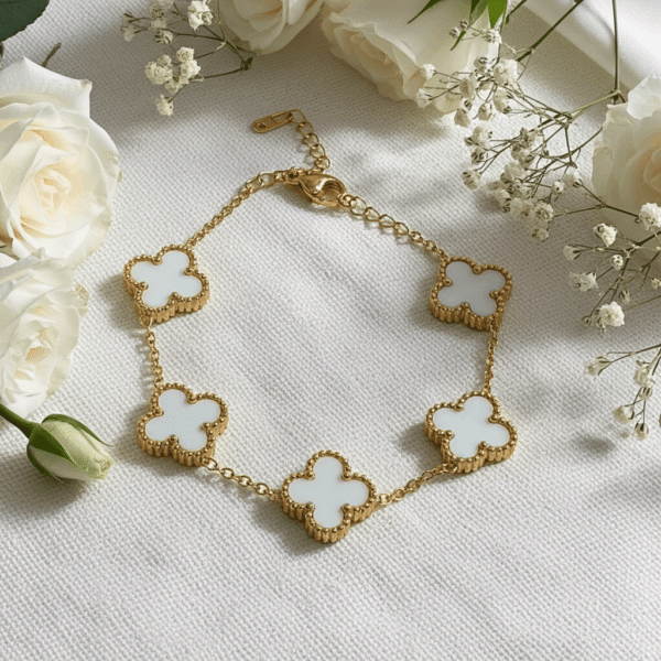 Clover Leaf Bracelet RJS | Radiant Jewels Store