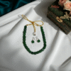 Dark Green Jewellery Set| Radiant Jewels Store