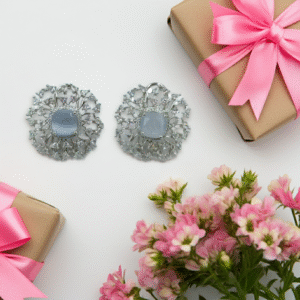 Grey Earrings | Radiant Jewels Store