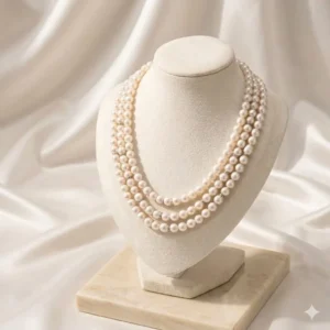 Layered Pearl Necklace | Radiant Jewels Store
