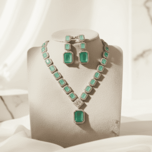 Mint Green Jewellery Set1 (1)| Radiant Jewels Store