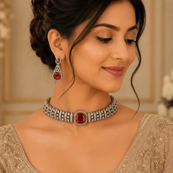 Moissanite Choker Set | Radiant Jewels Store