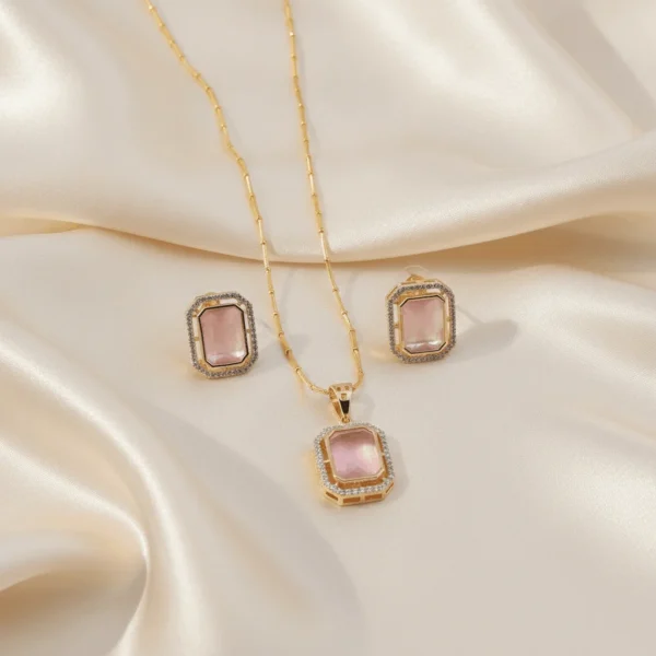 Pink Jewellery Set | Radiant Jewels Store