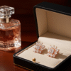 Rosegold Stud Earrings | Radiant Jewels Store