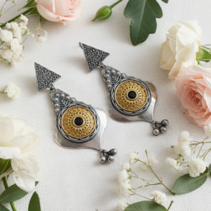 Unique Oxidised Earrings| Radiant Jewels Store