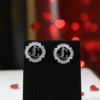 White Crystal Earrings | Radiant Jewels Store