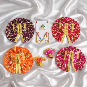 Laddu Gopal velvet dress D1| Radiant Jewels Store