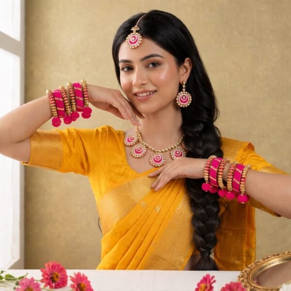 Bridal Haldi Jewellery Set RJS 1 | Radiant Jewels Store