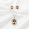 Crystal Necklace Set | Radiant Jewels Store