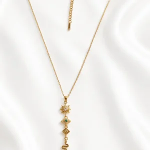 Multi Charm Necklace| Radiant Jewels Store