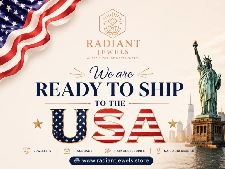 USA shipping | Radiant Jewels Store