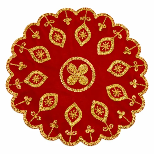 Velvet Thali Cover | Radiant Jewels Store